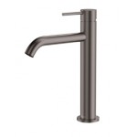 Kaya Medium Basin Mixer, Gun Metal